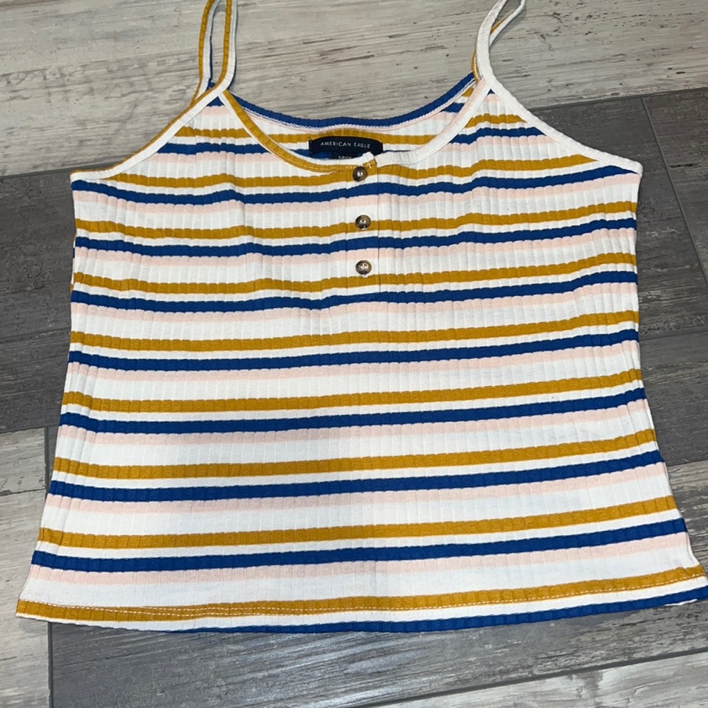 American eagle stripped tank